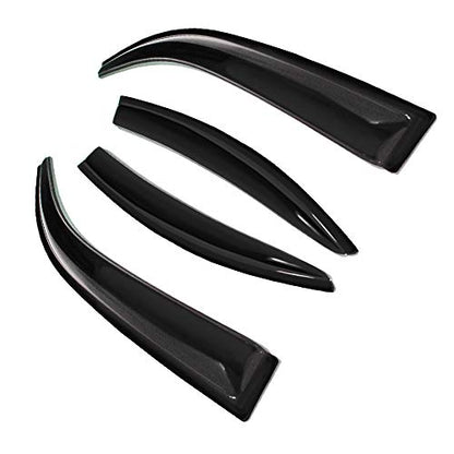 Out Channel Visors Compatible with Chevy Malibu 13 (for Malibu 2013-2015)