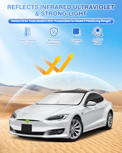 Sunshades for Tesla Model S 2012 (Tesla Model S 2012-Present)
