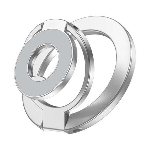 Magnetic Phone Grip Stand for iPhone Air (silver)