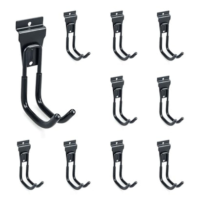 Slatwall Hooks Heavy Duty Large J Slat Wall Accessories (Large J Hooks 10pc)
