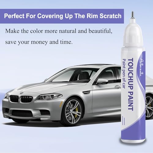 Titan Silver 354 Touch Up Paint for BMW OEM Color Match Car Paint Pen (Titan Silver (354))