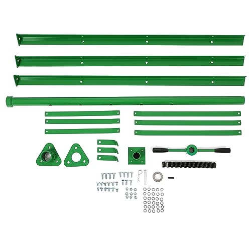 55.62" 79.48" Automotive Under Hoist Jack Stand 2 Ton High Lift (Green)