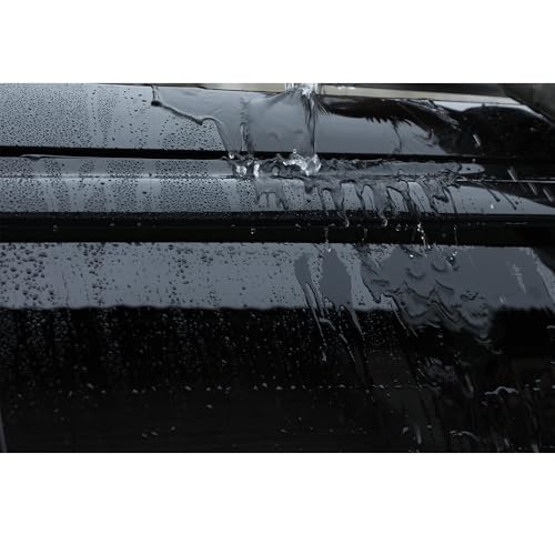 Window Visors Rain Guards for 2007 (07-10 Ford Explorer Sport Trac (Dark Smoke))