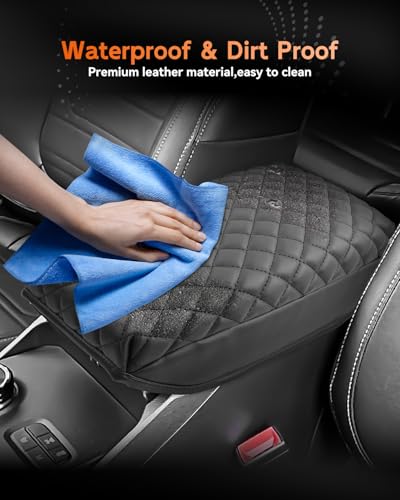 for Ford Ranger 2024 (Ranger 2024-2026 Thickened Black Leather Square)