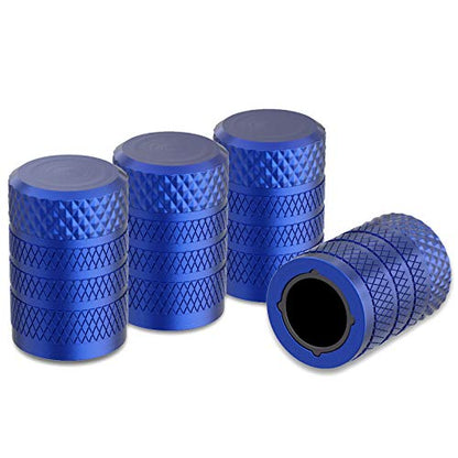 Tire Valve Stem Caps (Blue)