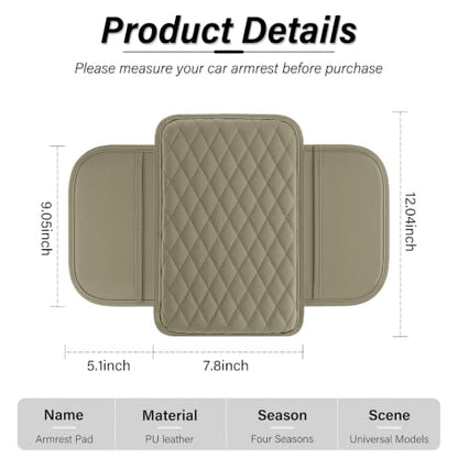 Car Center Console Cover (beige)