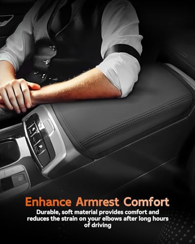 for 2025 2026 Hyundai Tucson Center Console Cover Armrest Cover for 2022 (Tucson 2022-2026 Fit Pickup Version -Thin)