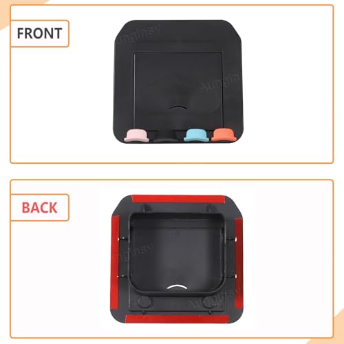 Car Armrest Hidden Storage Box Fit Toyot@ Land Cruiser 250 Prado 2024 2025 Center Console Handrail Privacy Storage Box Organizer Tray Armrest Storage Box Container Insert Pallet Manager Accessories (for Land Cruiser 250 Prado)
