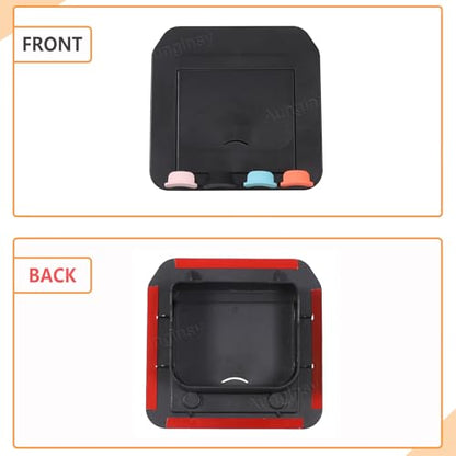 Car Armrest Hidden Storage Box Fit Toyot@ Land Cruiser 250 Prado 2024 2025 Center Console Handrail Privacy Storage Box Organizer Tray Armrest Storage Box Container Insert Pallet Manager Accessories (for Land Cruiser 250 Prado)