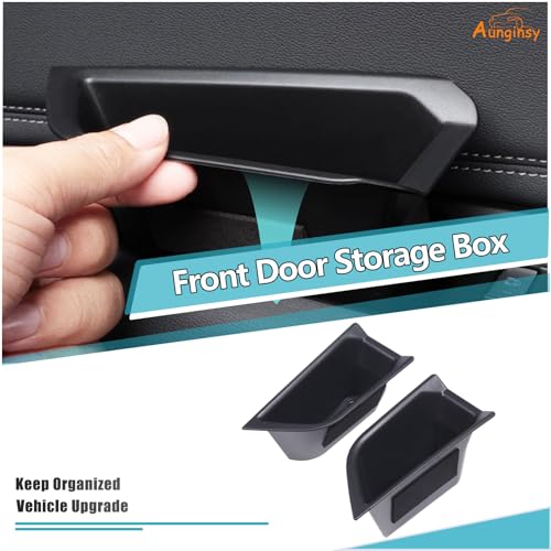 Front Door Side Storage Box Compatible with Audi Q4 E (Front Door Storage Box)