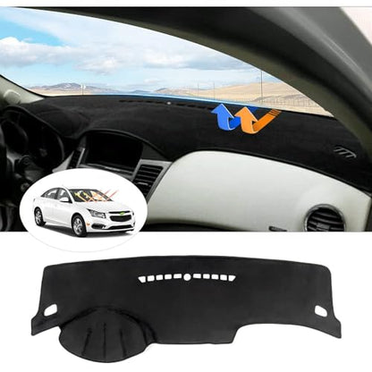 Black Dash Cover for Chevrolet Cruze 2011 (60*33(Chevy Cruze 11-15))