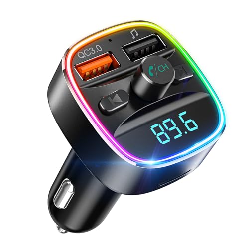 Bluetooth FM Transmitter (A-Black)