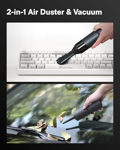 Handheld Desk Vacuum Cordless