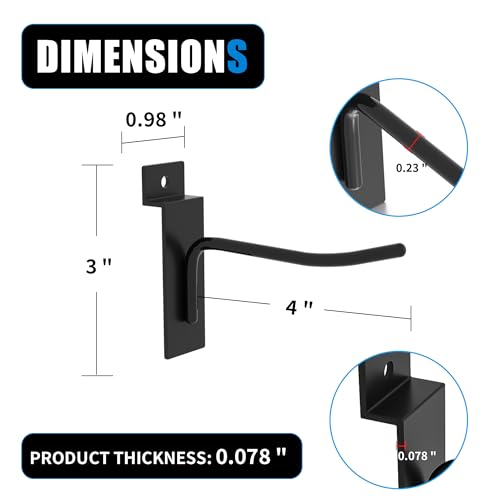 Heavy Duty Slatwall Hooks