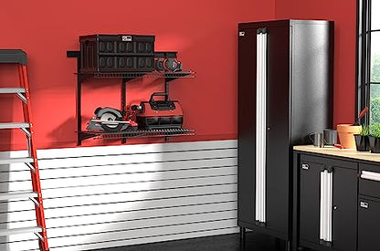 Heavy Duty Wall Shelf Kit for Garage (2 shelves)