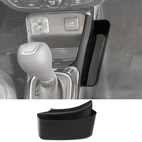 Center Console Organizer Gear Shift Storage Tray Compatible with Jeep Compass Trailhawk North Sport Limited Latitude 2017 2018 2019 2020 with Auto Transmission (Gear Shift Storage Box Fits FOR Compass)