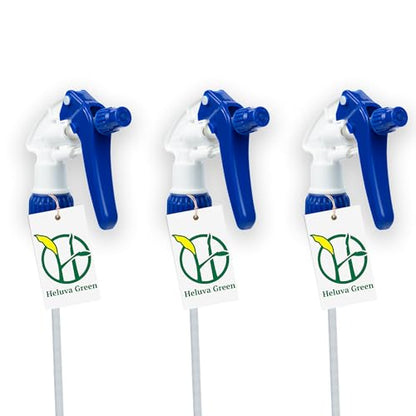 Spray Bottle Nozzle Replacement Tops (3 Pack / Blue)