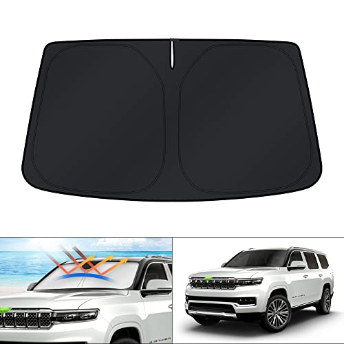 Windshield Sun Shade for Jeep Grand Wagoneer 2022 (FOR | Jeep Grand Wagoneer 2022-present)