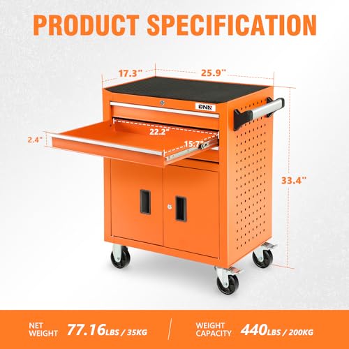 3 Drawer Rolling Tools Chest (3drawers Rolling Cabinet)