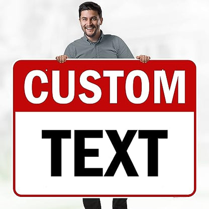 Custom Sign Custom Sign for Business (Header - Horizontal / 36x48 - DiBound)