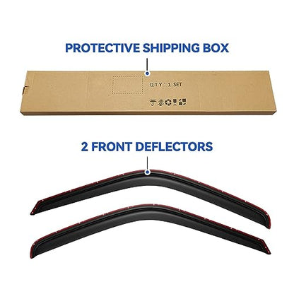 in Channel Window Visors Rain Guards for 1994 (1994-2001 ram 1500-regular cab)