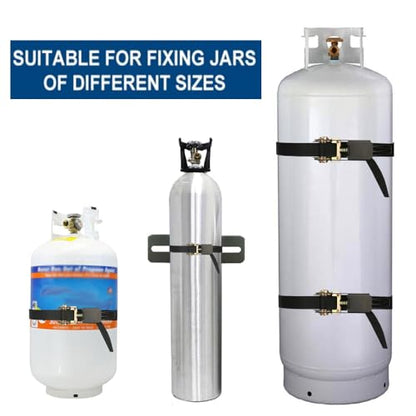 Propane Tank Holder (black 1)