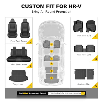 Floor Mats Fit for Honda HRV 2023
