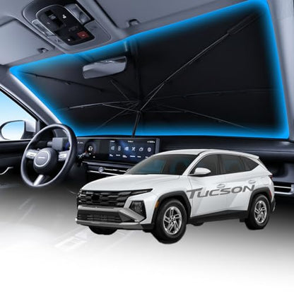 Windshield Sun Shade Umbrella for Hyundai Tucson 2005 (for Hyundai Tucson (2005-2026))