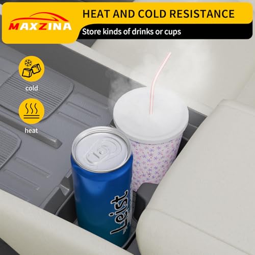 Cup Holder Compatible with 2024 (Compatible with 2024+ Santa Fe Black)