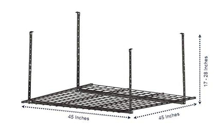 Overhead Steel Garage Storage System (Hammertone / Storage)