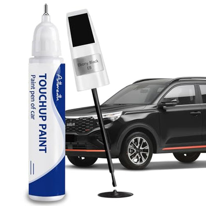 Ebony Black EB Touch Up Paint for Kia OEM Color Match Car Paint Pen (Ebony Black(EB))