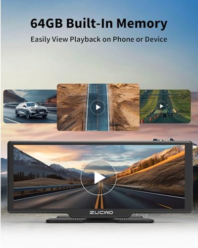 10.26 Inch Wireless CarPlay Screen for Car (Black / 10inch)