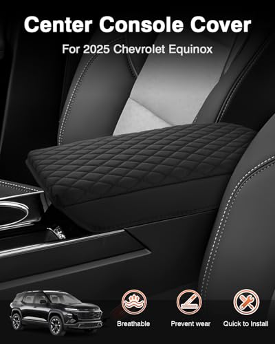 Center Console Cover for Chevy Equinox 2025 2026 Accessories (Size for Chevy Equinox 2025-2026)