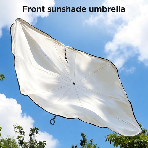 2026 Upgraded Windshield Sun Shade Umbrella [7 (S-56x35IN)