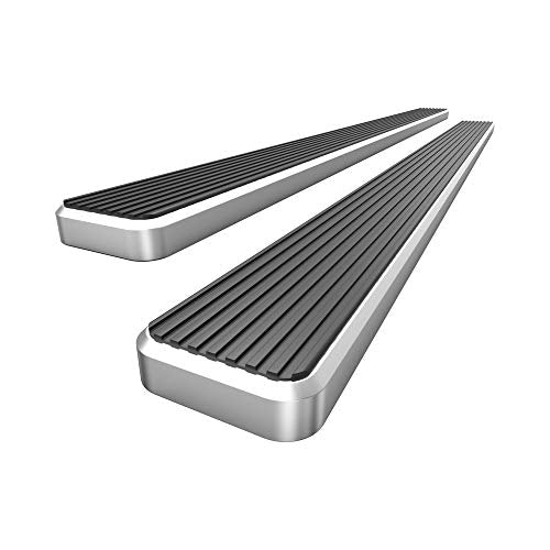 Running Boards 5 inches Compatible with Ford F150 2015 (Silver / 5 Inches)