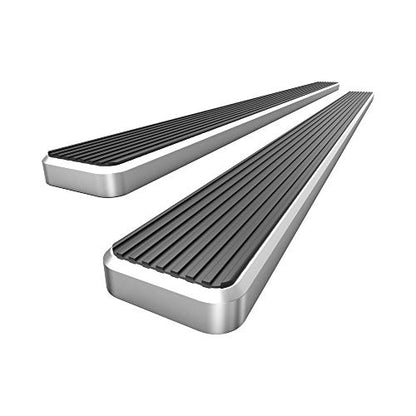 Running Boards 5 inches Compatible with Ford F150 2015 (Silver / 5 Inches)