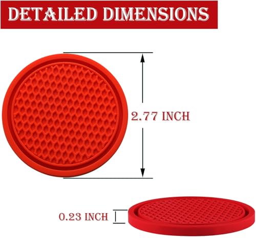 Car Cup Coaster (Red)