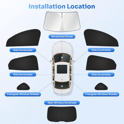 Window Shades for 2021 (Ford Mustang Mach-E 2021-Present)