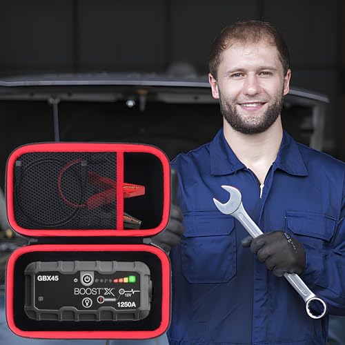 Storage Case Compatible with Boost X GBX45 1250A 12V UltraSafe Portable Lithium Jump Starter Car Battery Booster Pack (for Boost X GBX45)
