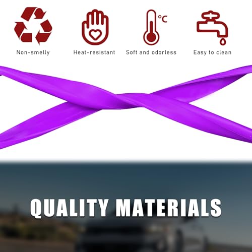 Car Rear View Mirror Protector Frame (Purple-1PCS)