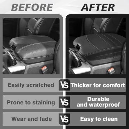Armrest Cover for Ram1500 (3) 13-18 |Ram1500/2500/3500| Bucket Seat, Regular)