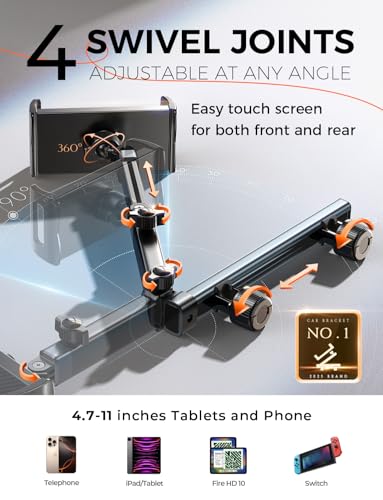 iPad Holder for Car Tablet Mount (4.7-11.5“ Device)
