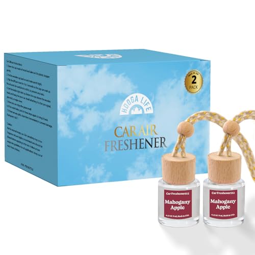 Car Air Freshener Diffuser 2 Pack Hanging Air Freshener Diffuser