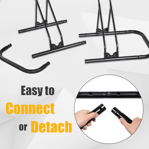 Bicycle Floor Parking Rack Stand (2 Bikes / Adjustable)