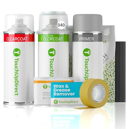Car Paint Touch Up Spray Kit (Aerosol Spray - Platinum Kit / Super White)