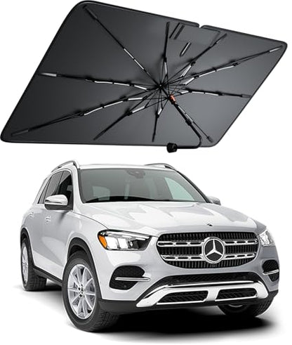 Windshield Sun Shade for Mercedes Benz GLE300 (For Mercedes Benz / For GLE300/300/350/450/550 2000–2026)