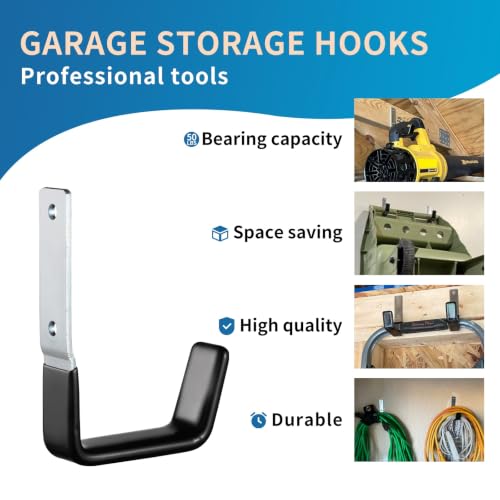 Heavy Duty Steel Garage Hooks (Small-4PC)