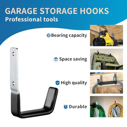 Heavy Duty Steel Garage Hooks (Small-4PC)