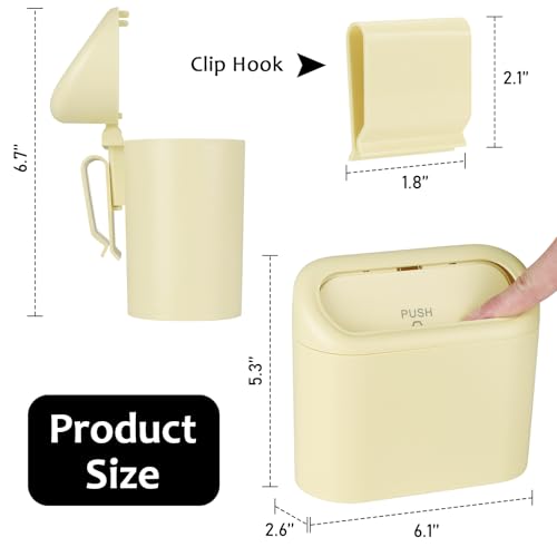 Car Trash Can (Beige)