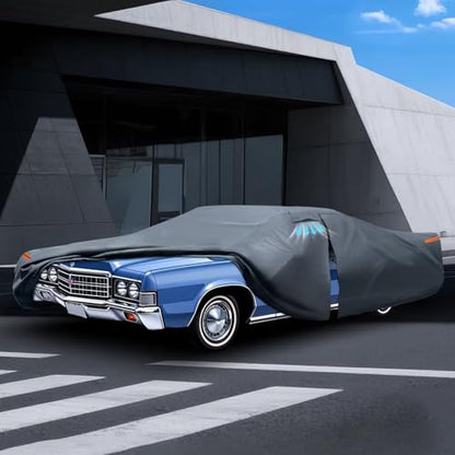 Car Cover Waterproof All Weather for Large Sedan